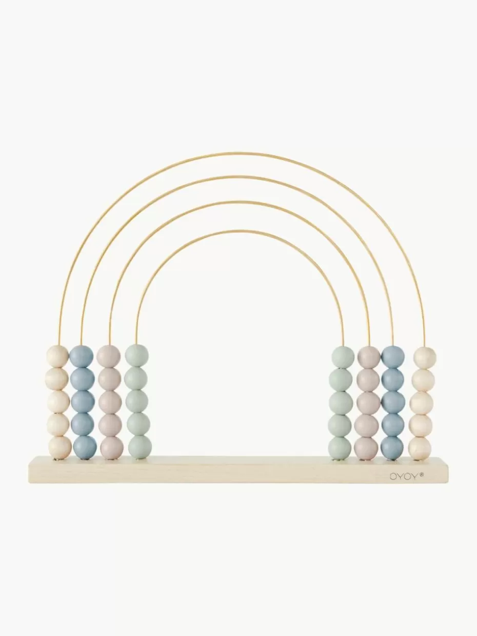 Spielzeug & Kuscheltiere-Oyoy Living Design Abakus Rainbow aus Eichenholz