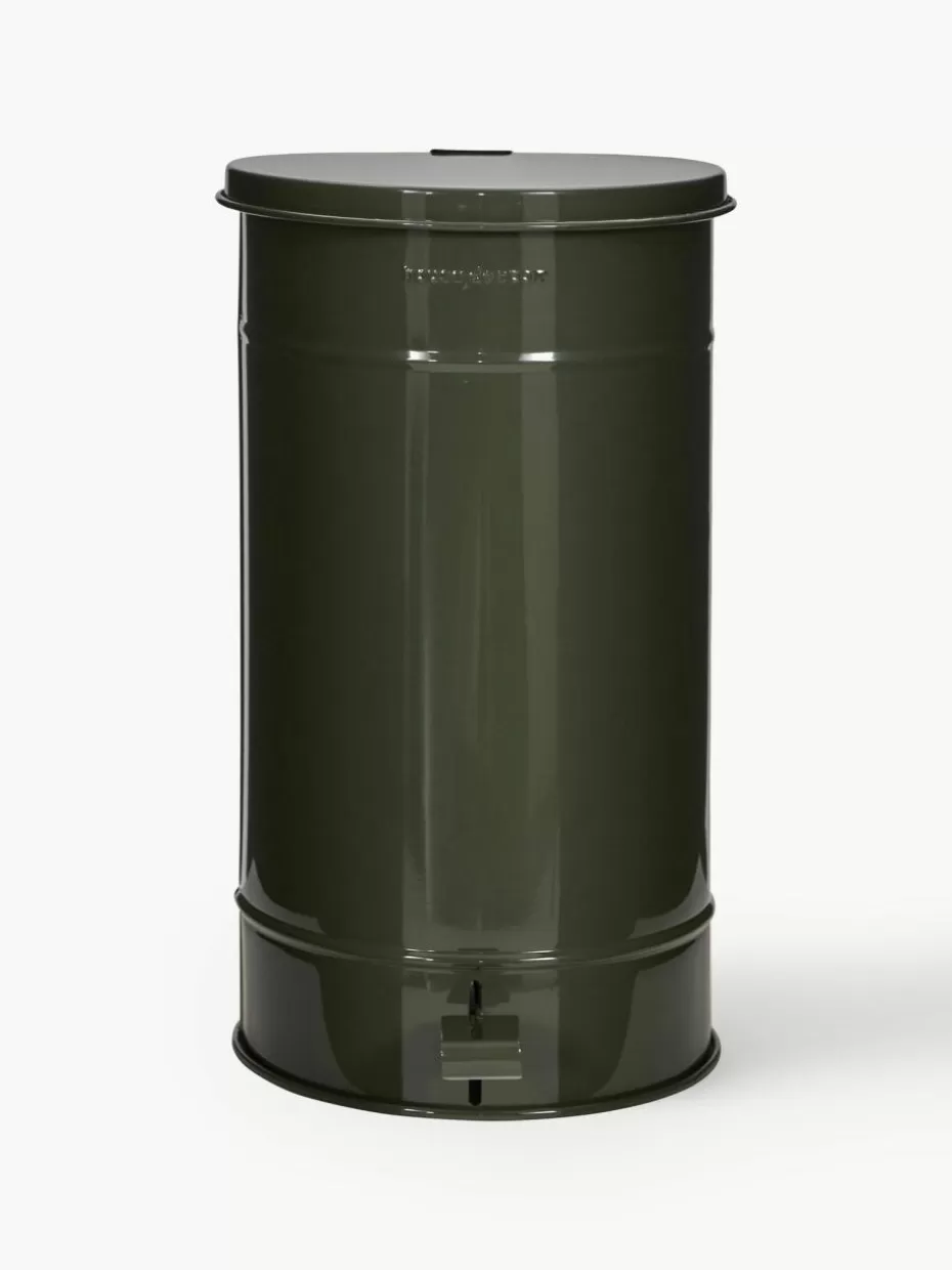 Küchenmülleimer-House Doctor Abfalleimer Sono mit Pedalfunktion, 24 L Olivgrün