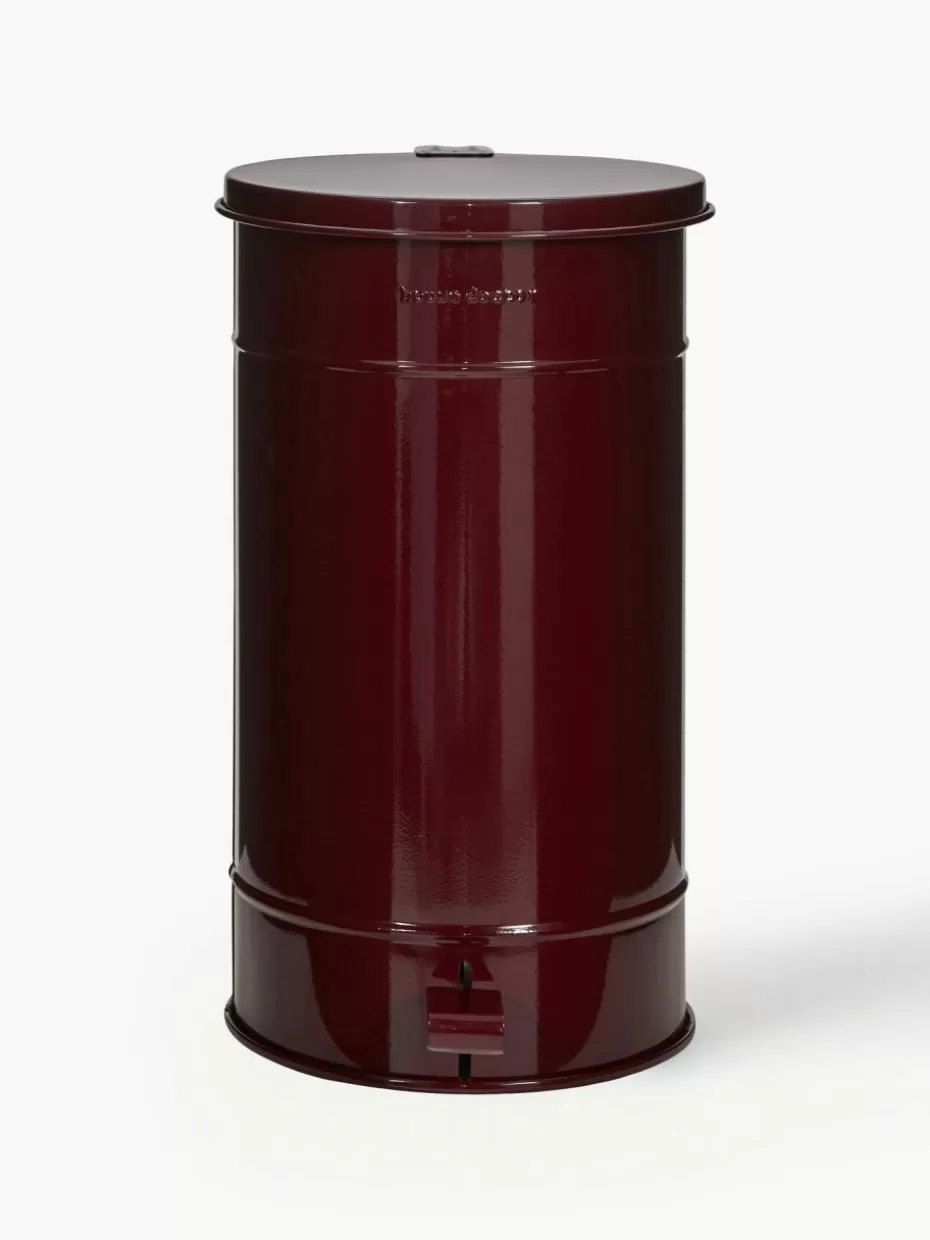 Küchenmülleimer-House Doctor Abfalleimer Sono mit Pedalfunktion, 24 L Weinrot