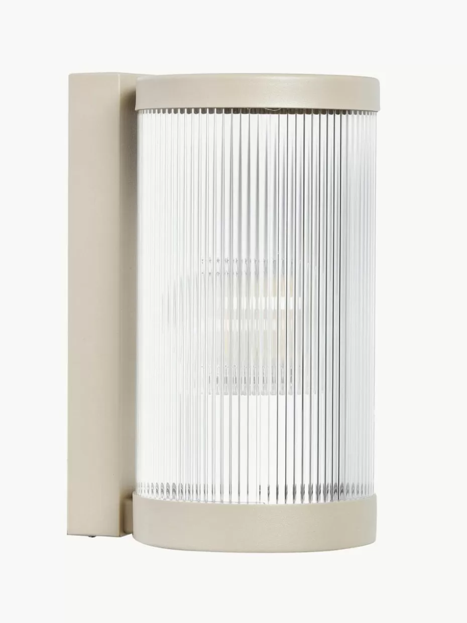 Außenwandleuchten-Westwing Außenwandleuchte Coupar Beige