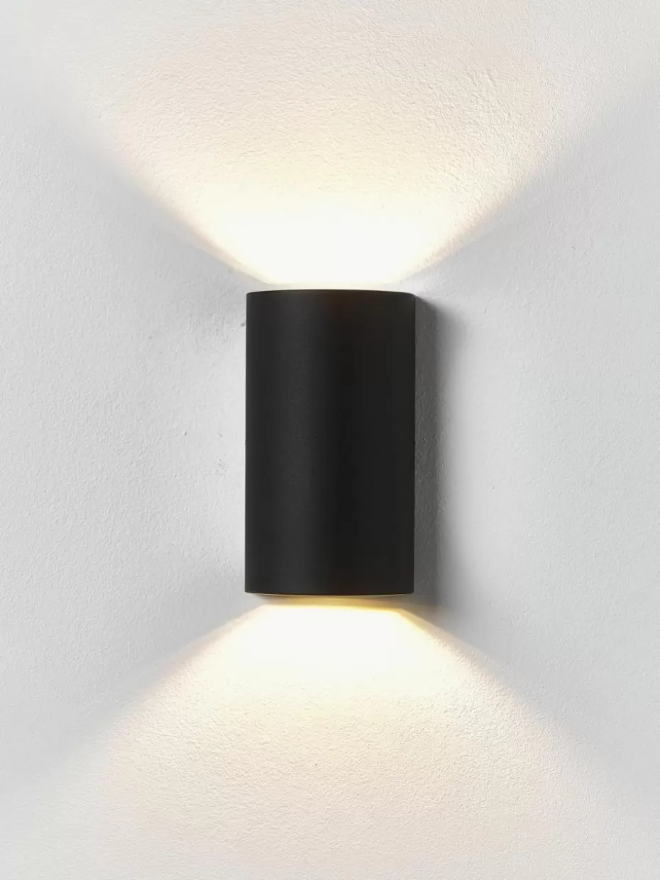 Außenwandleuchten-Westwing Außenwandleuchte Rold Schwarz