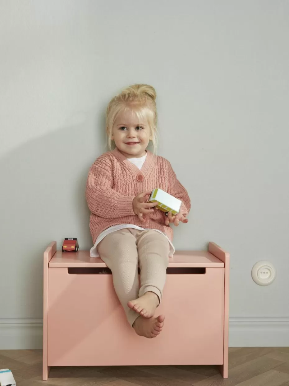 Aufbewahrung-Kid's Concept Aufbewahrungsbox Star Peach