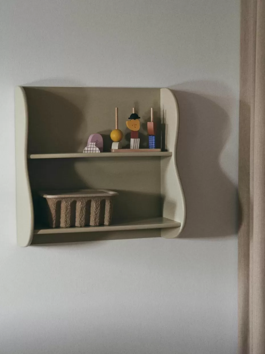 Boxen-ferm LIVING Aufbewahrungsboxen Pulp aus Papierzellstoff, T 18 cm, 2 Stück
