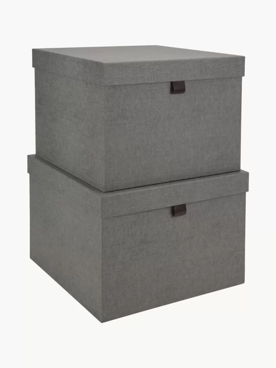 Boxen-Bigso Box of Sweden Aufbewahrungsboxen Tristan, 2er-Set