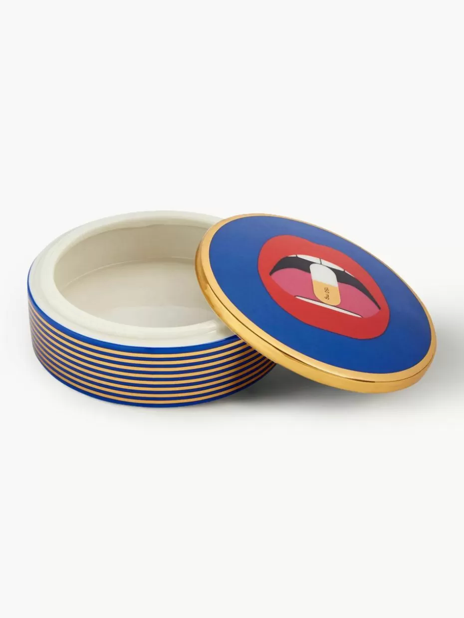 Boxen-Jonathan Adler Aufbewahrungsdose Full Dose mit Gold