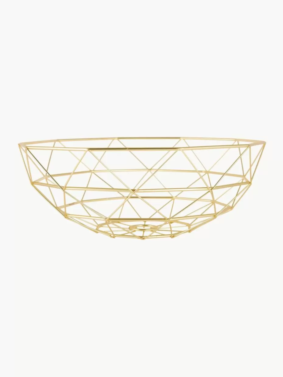 Küchenaufbewahrung | Körbe-Present Time Aufbewahrungskorb Diamond Cut, Ø 35