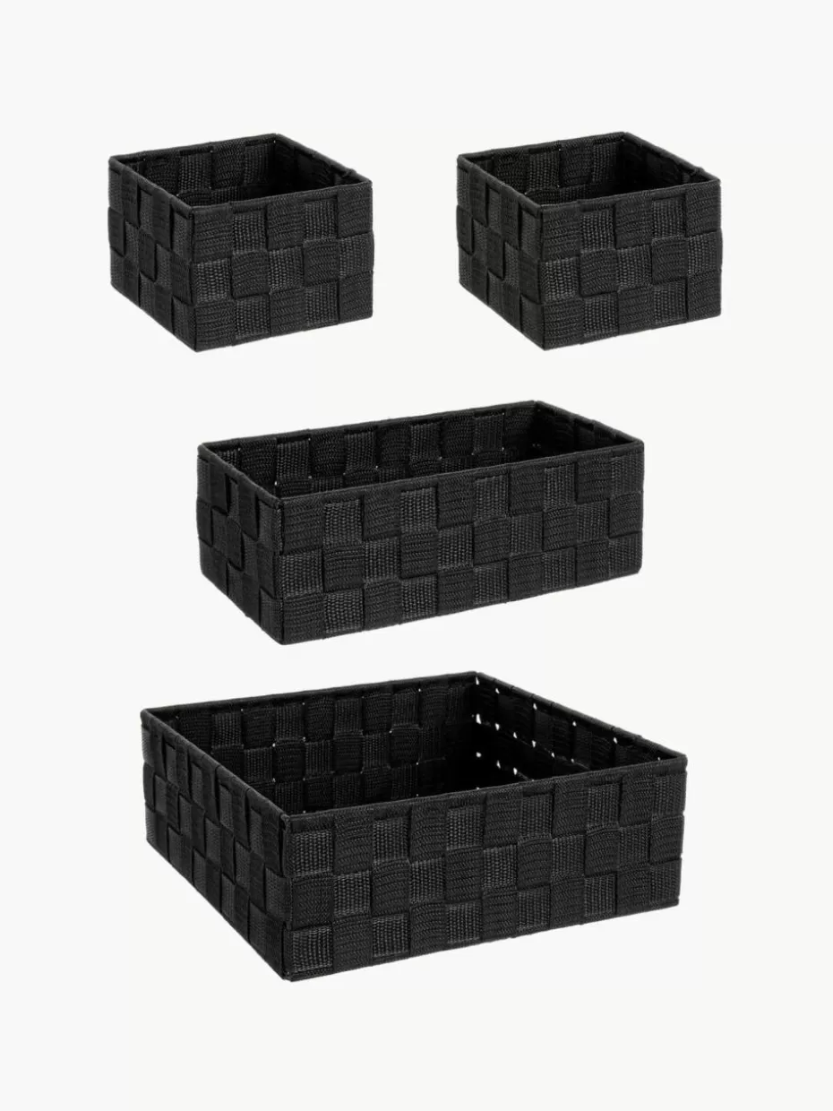 Boxen-Bizzotto Aufbewahrungskörbe Bind, 4er-Set