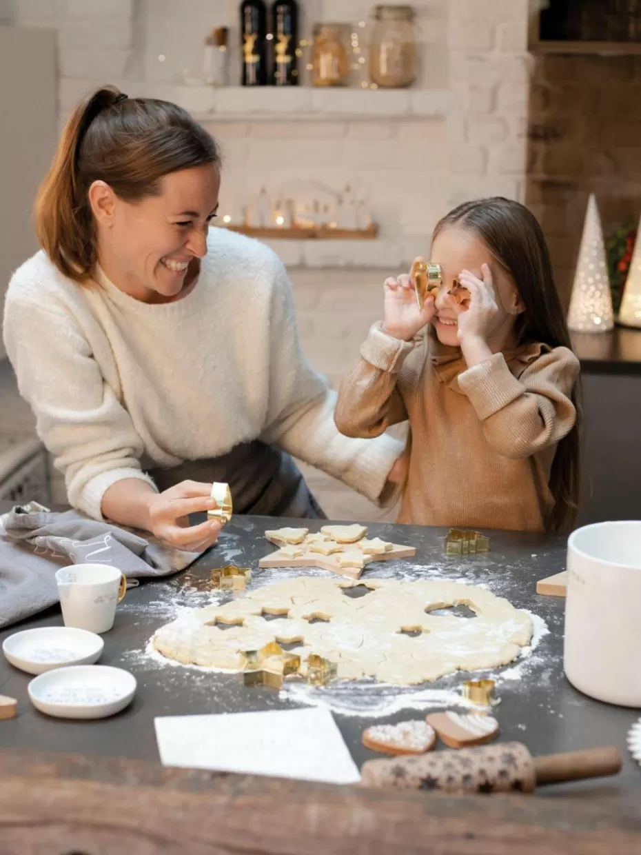 Weihnachtsbacken | Küchenhelfer-Räder Ausstechformen Christmastree, 3er-Set