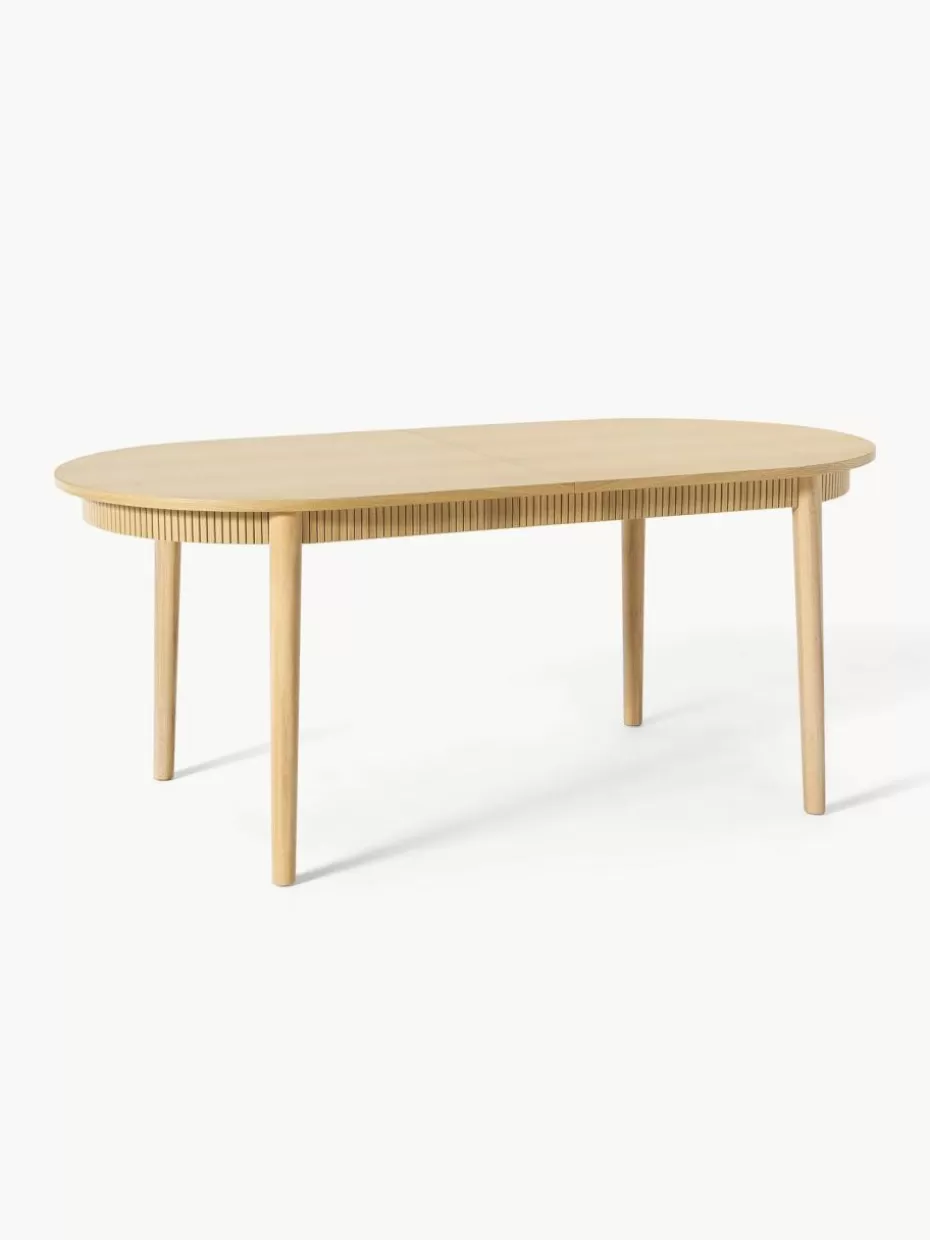 Esstische-Westwing Collection Ausziehbarer Esstisch Calary, 180 - 230 x 92 cm Eichenholz