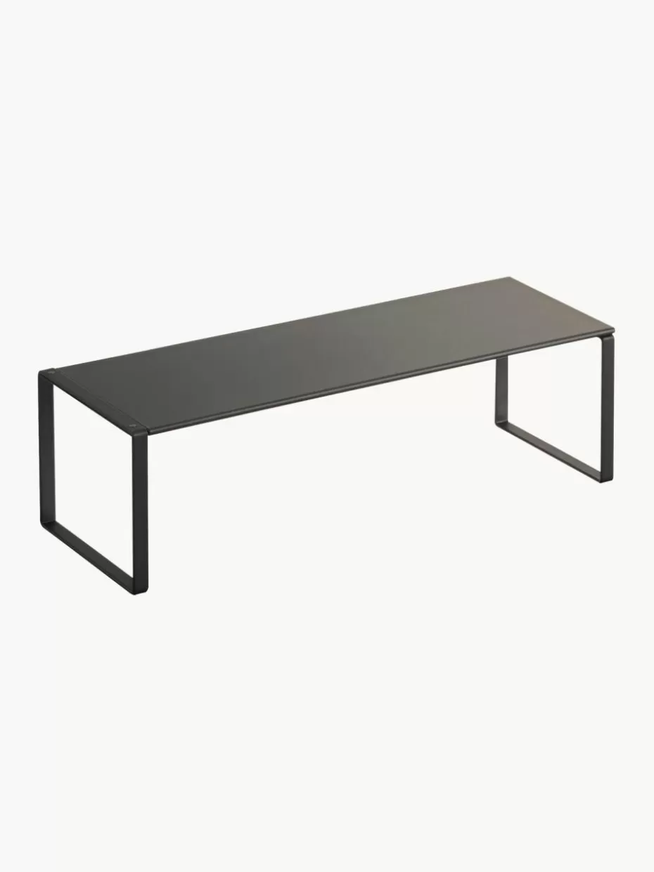 Schuhschränke & Schuhregale-Yamazaki Ausziehbares Schuhregal Frame Schwarz
