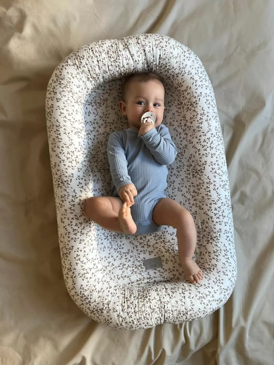Babynester & Schlafsäcke-Cam Cam Copenhagen Babynest aus Bio-Baumwolle Lierre