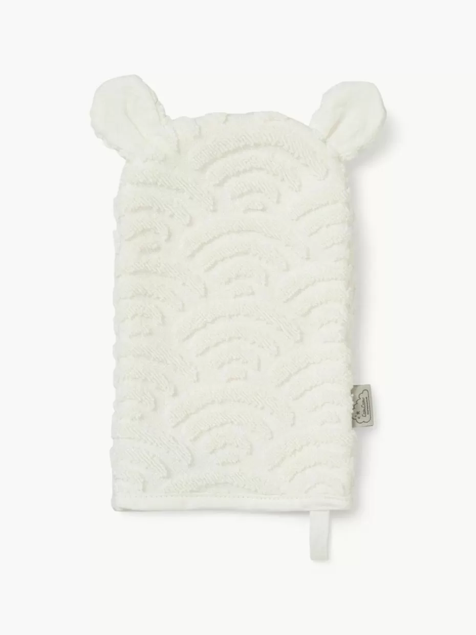 Badtextilien-Cam Cam Copenhagen Baby-Waschhandschuh Wave aus Bio-Baumwolle