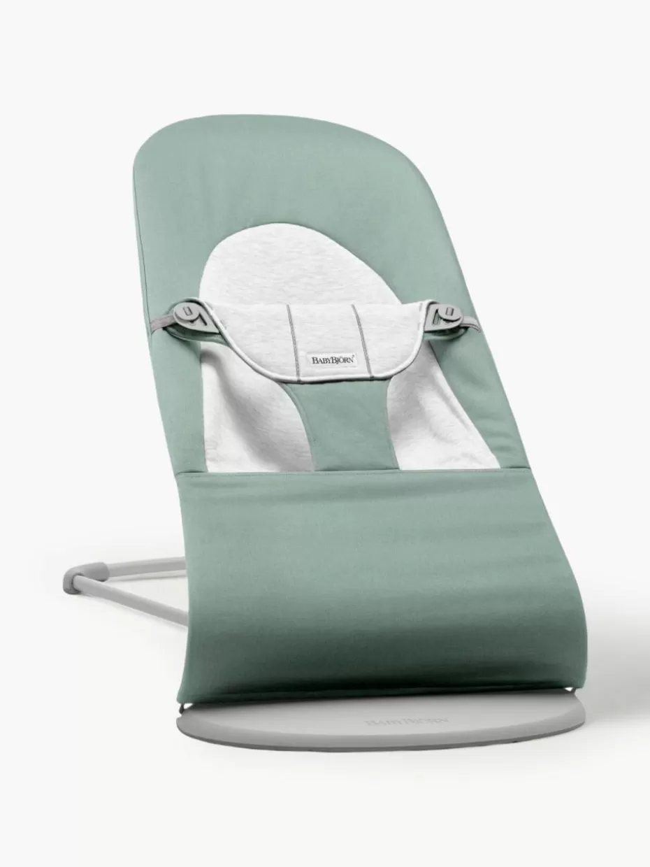 Stühle-BabyBjörn Babywippe Balance Soft Salbeigrün, Hellgrau