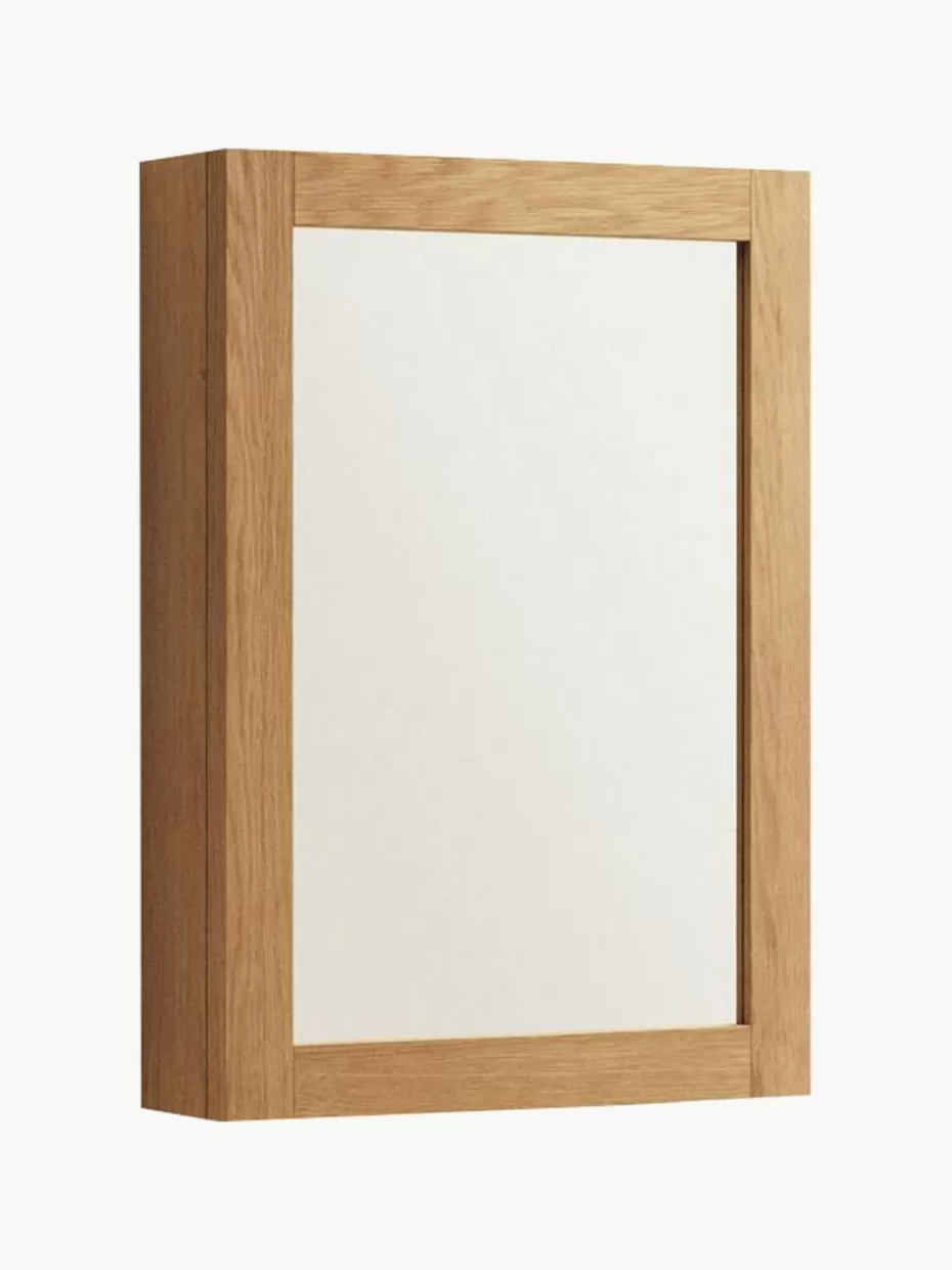 Badregale | Badschränke-Westwing Bad-Hängeschrank Plubia mit Spiegel