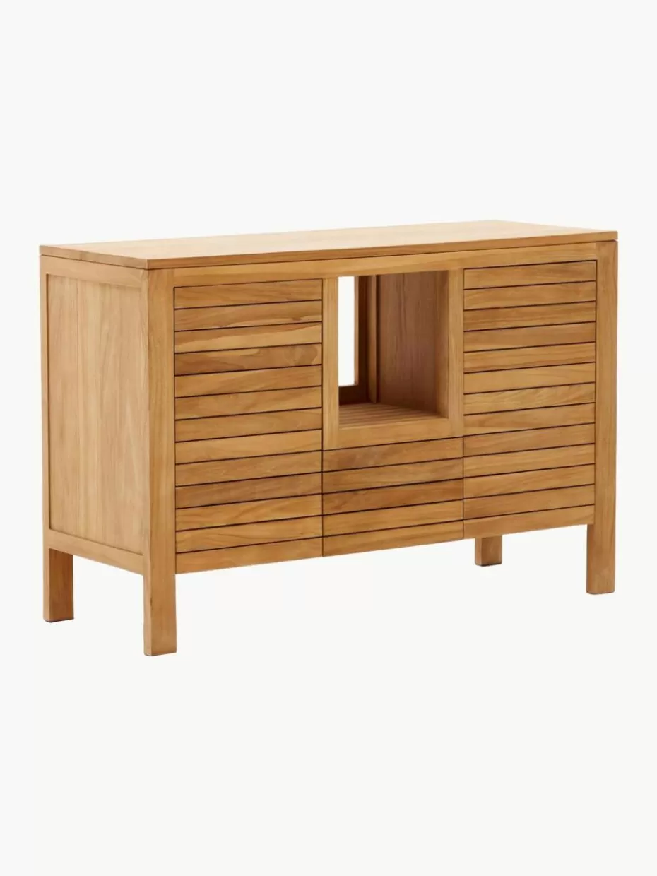 Badregale | Badschränke-Westwing Bad-Midischrank Neria aus Teakholz