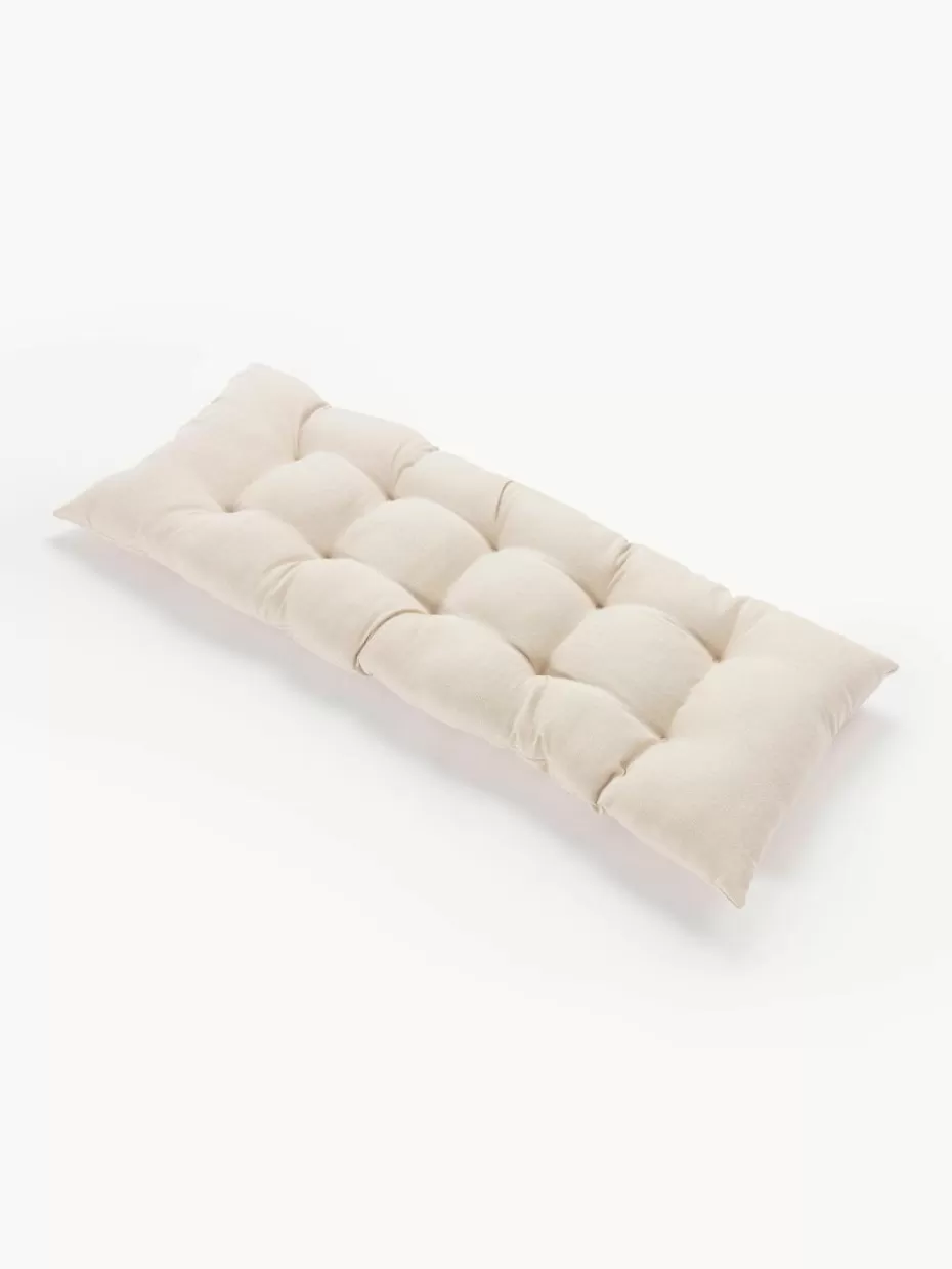 Sitzkissen & Auflagen-Westwing Collection Bankauflage Ortun Hellbeige