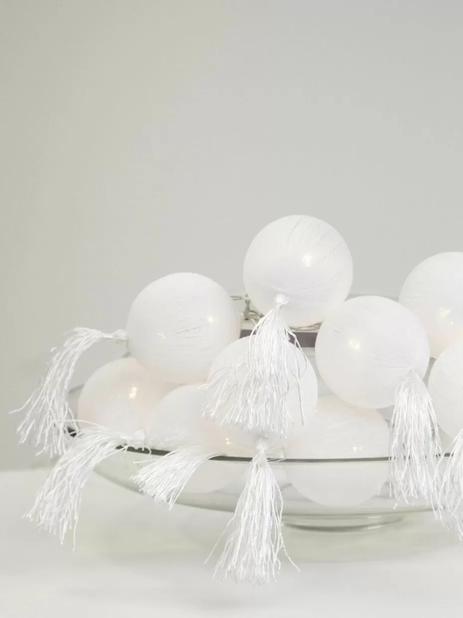 Lichterketten-Best Season Batteriebetriebene LED-Lichterkette Jolly Tassel, 185 cm