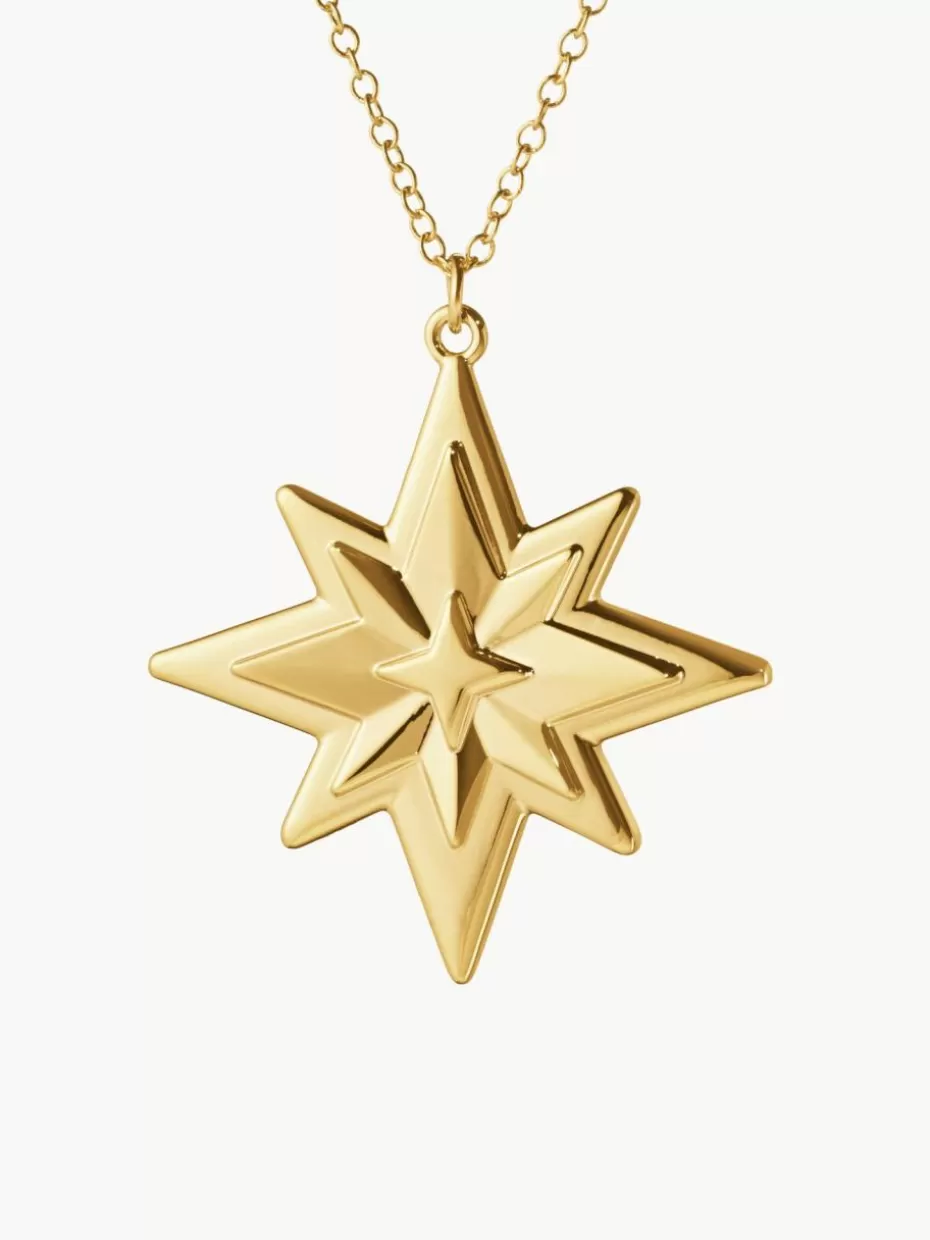 Weihnachtskugeln & Baumanhänger | Romantische Details-Georg Jensen Baumanhänger CC mit 18-karätigem Gold