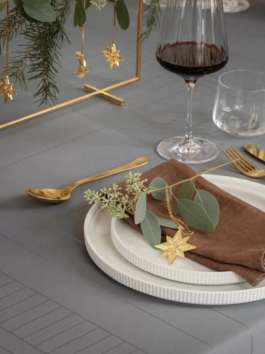 Weihnachtskugeln & Baumanhänger | Romantische Details-Georg Jensen Baumanhänger CC mit 18-karätigem Gold, 2er-Set