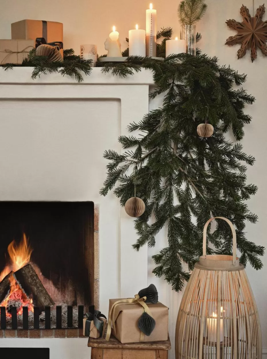 Weihnachtskugeln & Baumanhänger | Festliche Eleganz-Broste Copenhagen Baumanhänger Christmas Mix, 2er-Set Dunkelgrün