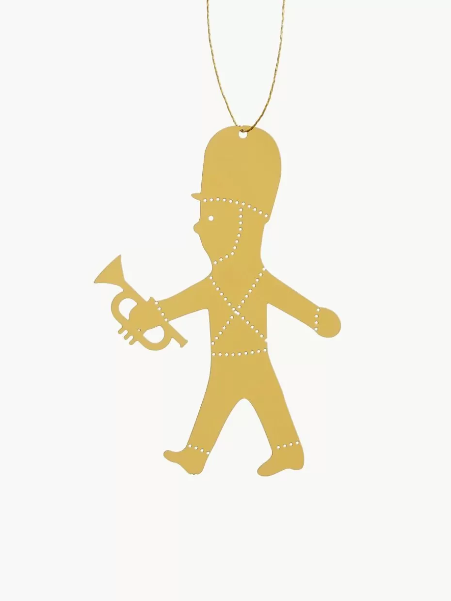 Weihnachtskugeln & Baumanhänger | Festliche Eleganz-Cooee Design Baumanhänger Drummer Boy, 4 Stück