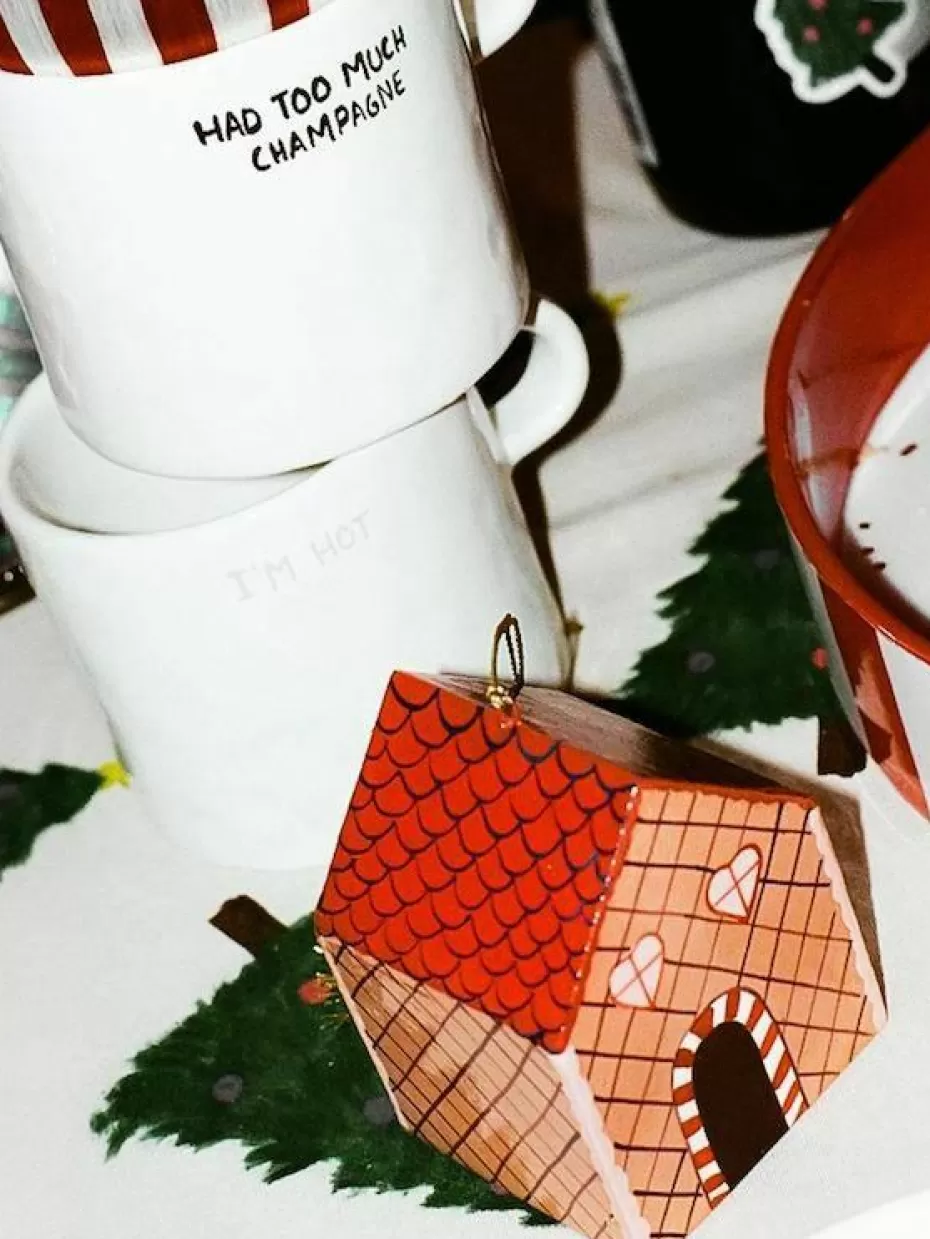 Weihnachtskugeln & Baumanhänger | Glow-Up-Anna + Nina Baumanhänger Gingerbread House