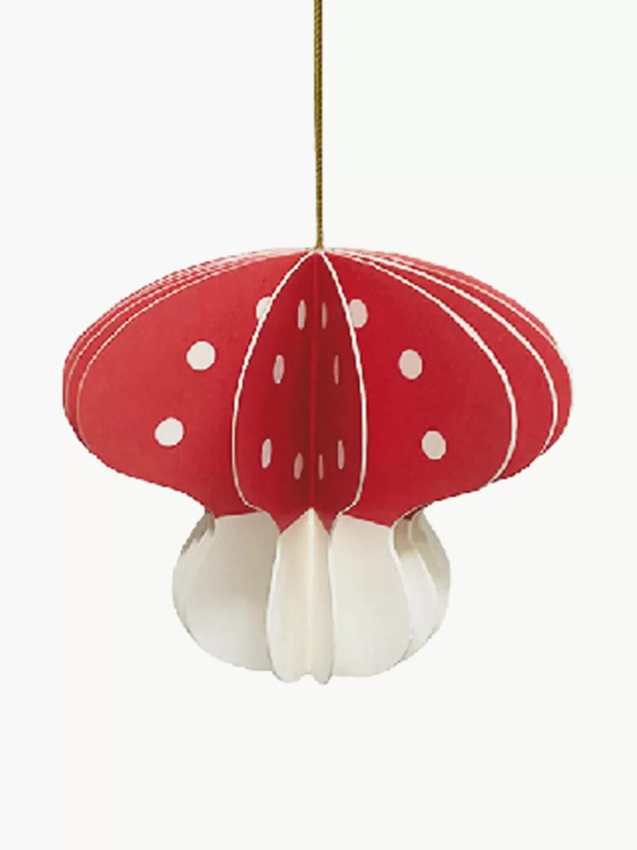 Weihnachtskugeln & Baumanhänger | Family Holidays-Oyoy Living Design Baumanhänger Mushroom, 3 Stück