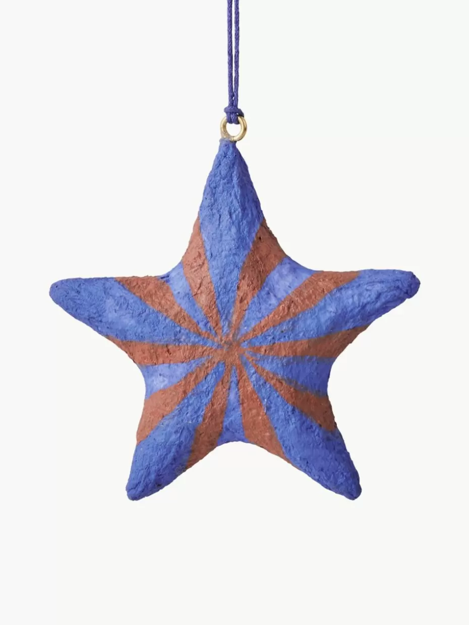 Weihnachtskugeln & Baumanhänger | Glow-Up-Broste Copenhagen Baumanhänger Pulp, 4 Stück