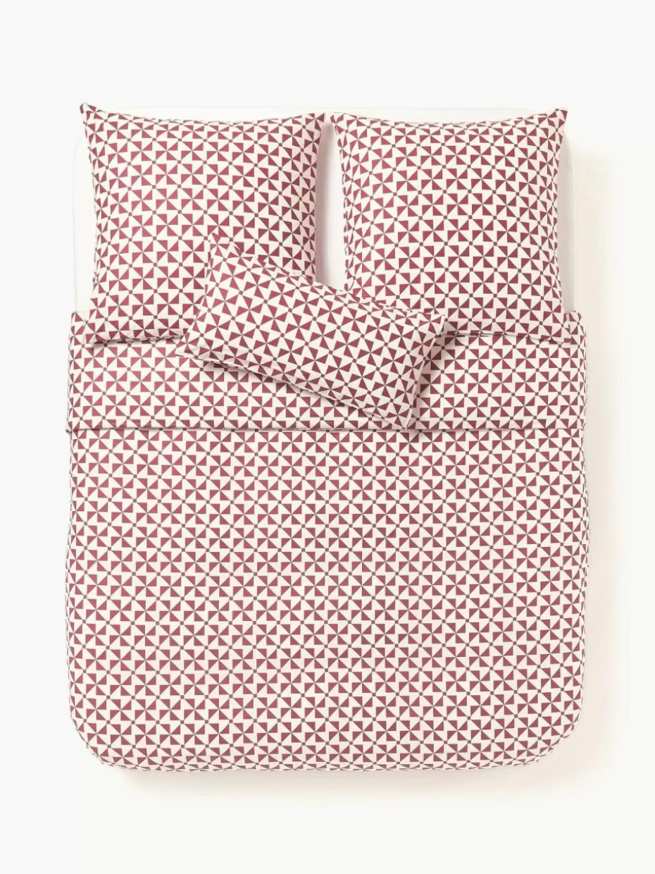 Weihnachtsbettwäsche | Bettwäsche-Westwing Collection Baumwoll-Bettdeckenbezug Benson