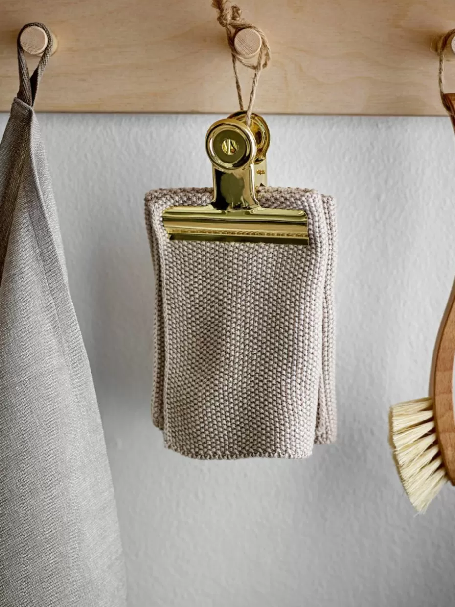 Spülbecken Organizer-Södahl Baumwoll-Spültücher Soft, 3 Stück Hellbeige