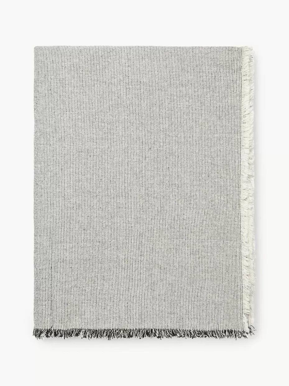Tischdecken | Tischdecken-Broste Copenhagen Baumwoll-Tischdecke Elouise, verschiedene Größen Off White, Anthrazit