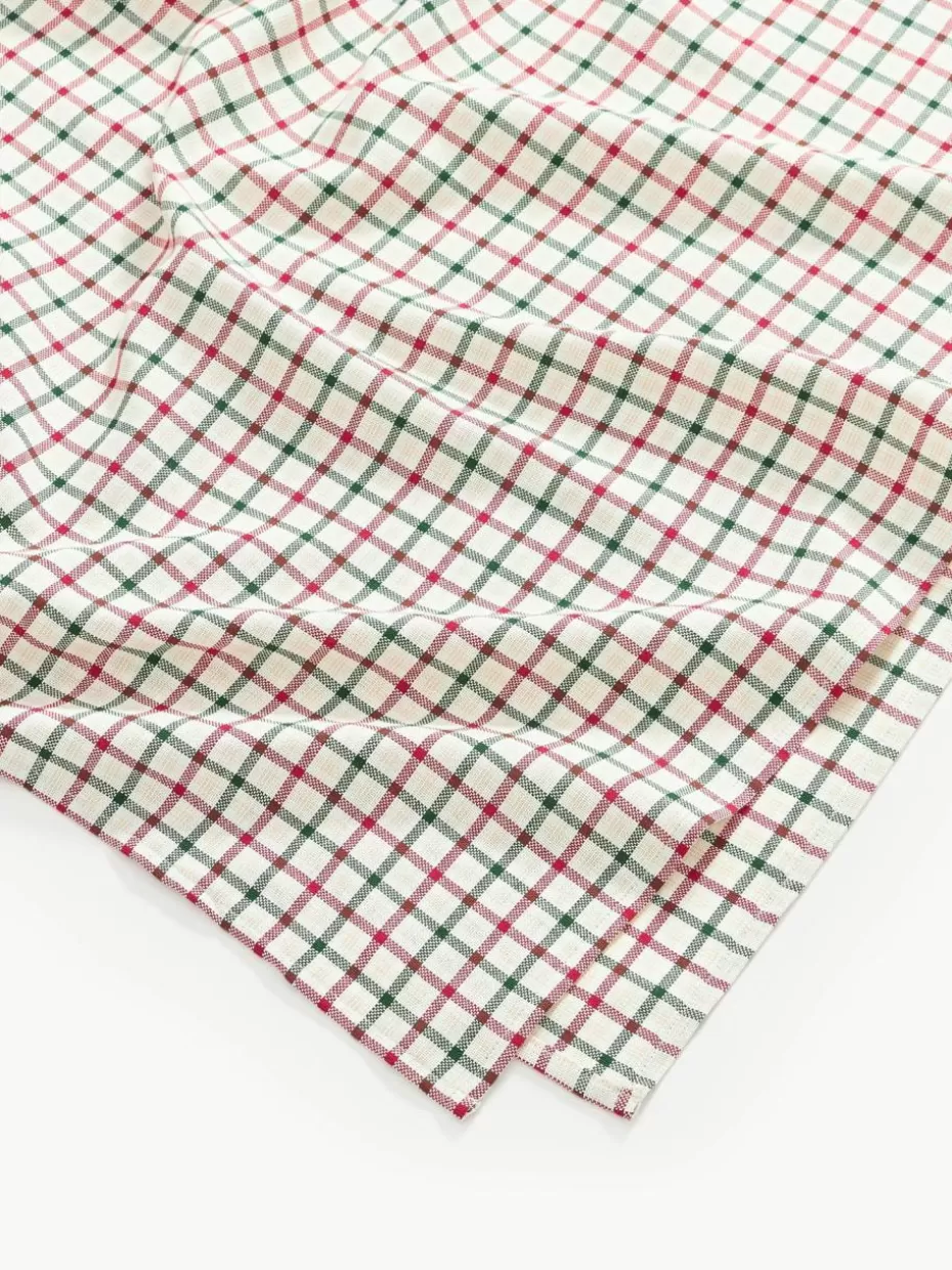 Weihnachtstischwäsche | Family Holidays-Westwing Collection Baumwoll-Tischdecke Ulla Off White