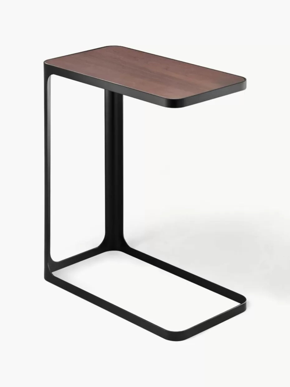 Beistelltische-Yamazaki Beistelltisch Frame mit Holzplatte