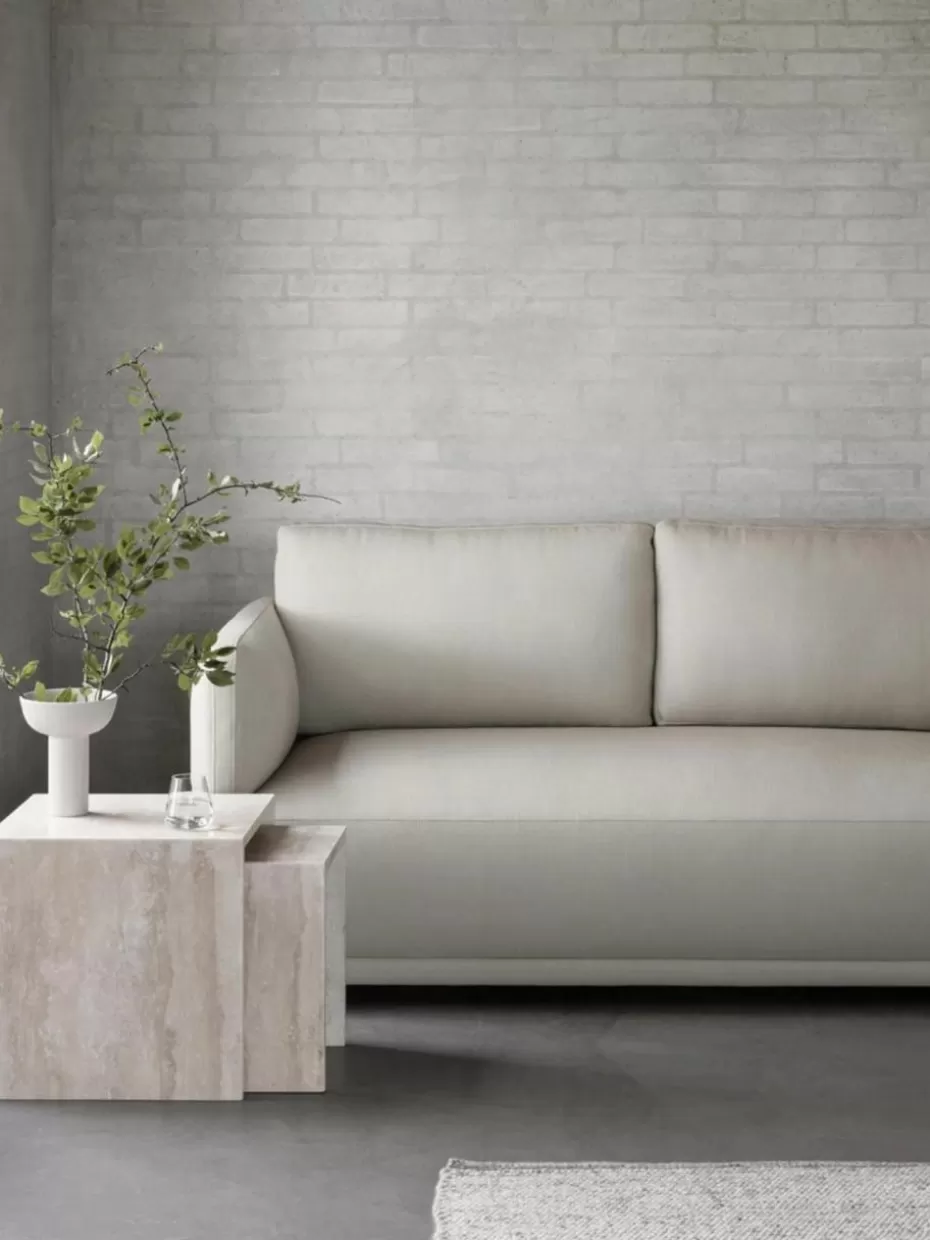 Beistelltische | Couchtische-Blomus Beistelltische Varu aus Travertin, 2er-Set