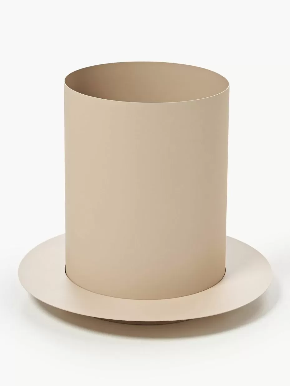 Blumentöpfe-ferm LIVING Übertopf Auran, H 39 cm Hellbeige