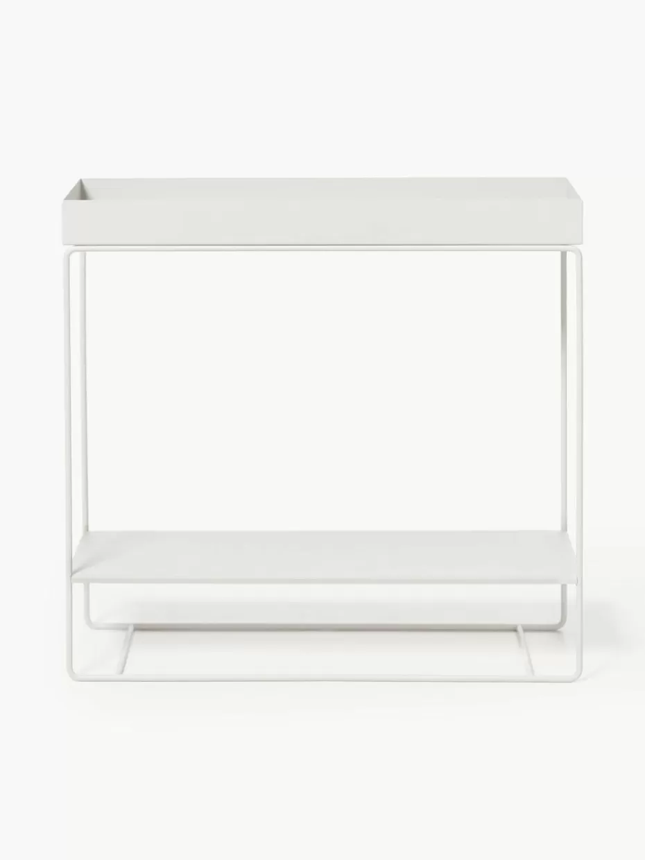 Blumentöpfe-ferm LIVING Übertopf Plant Box mit Ablage Hellgrau
