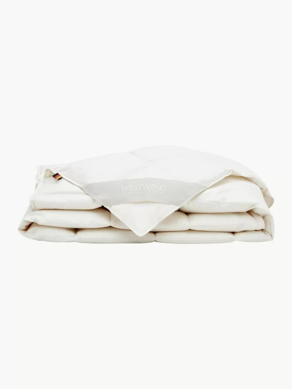 Bettdecken-Westwing Collection Bettdecke Premium aus Bio-Daunen und Bio-Baumwolle, Leicht