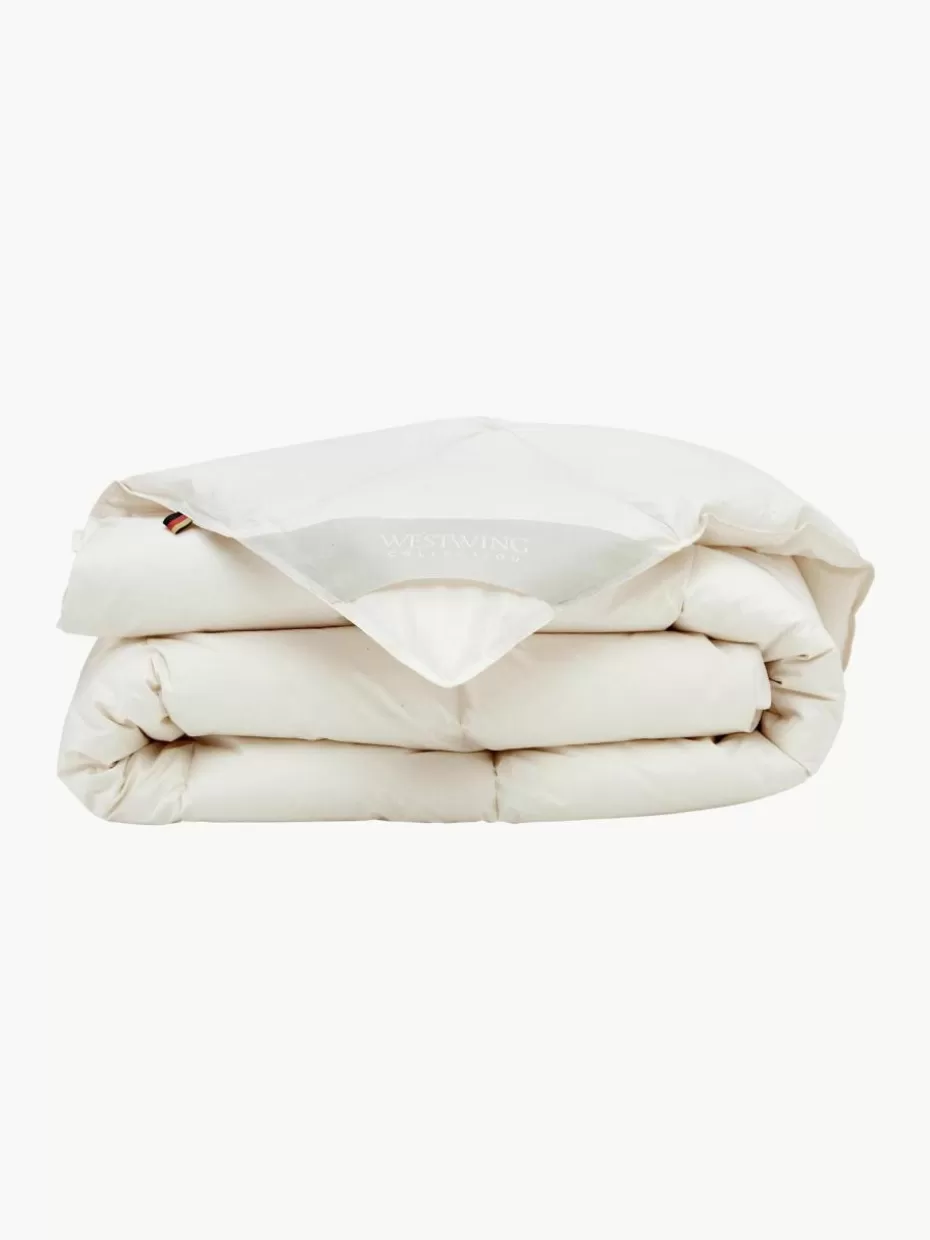 Bettdecken-Westwing Collection Bettdecke Premium aus Bio-Daunen und Bio-Baumwolle, Mittel