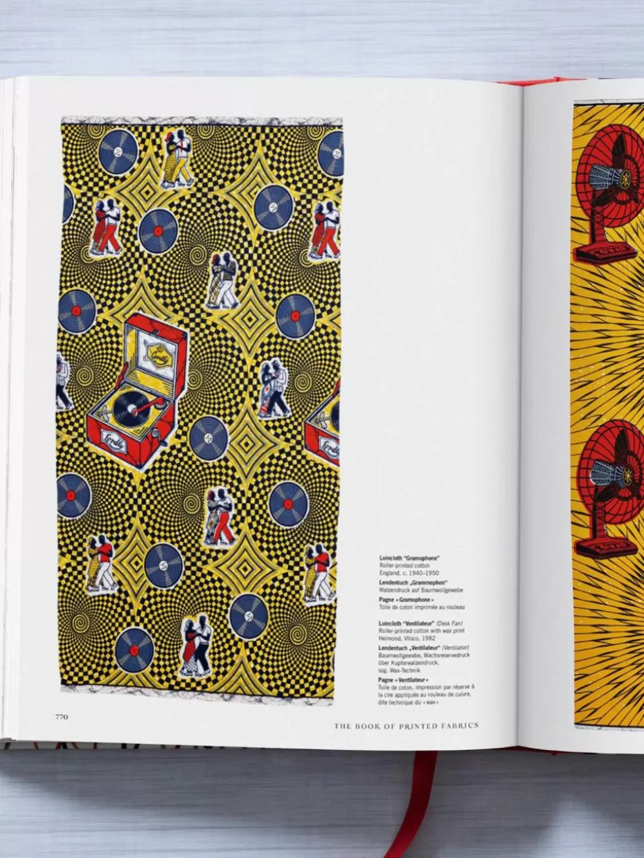 Coffee Table Books-TASCHEN Bildbänder The Book of Printed Fabrics. From the 16th century until today, 2er-Set