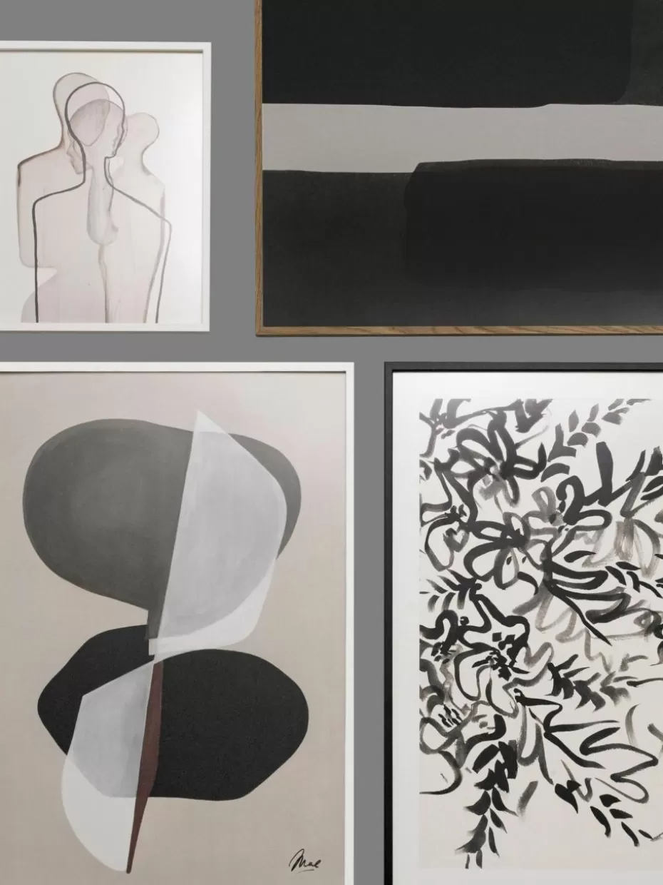 Bilderrahmen-Paper Collective Bilderrahmen Frame aus Eichenholz, in verschiedenen Größen Weiß