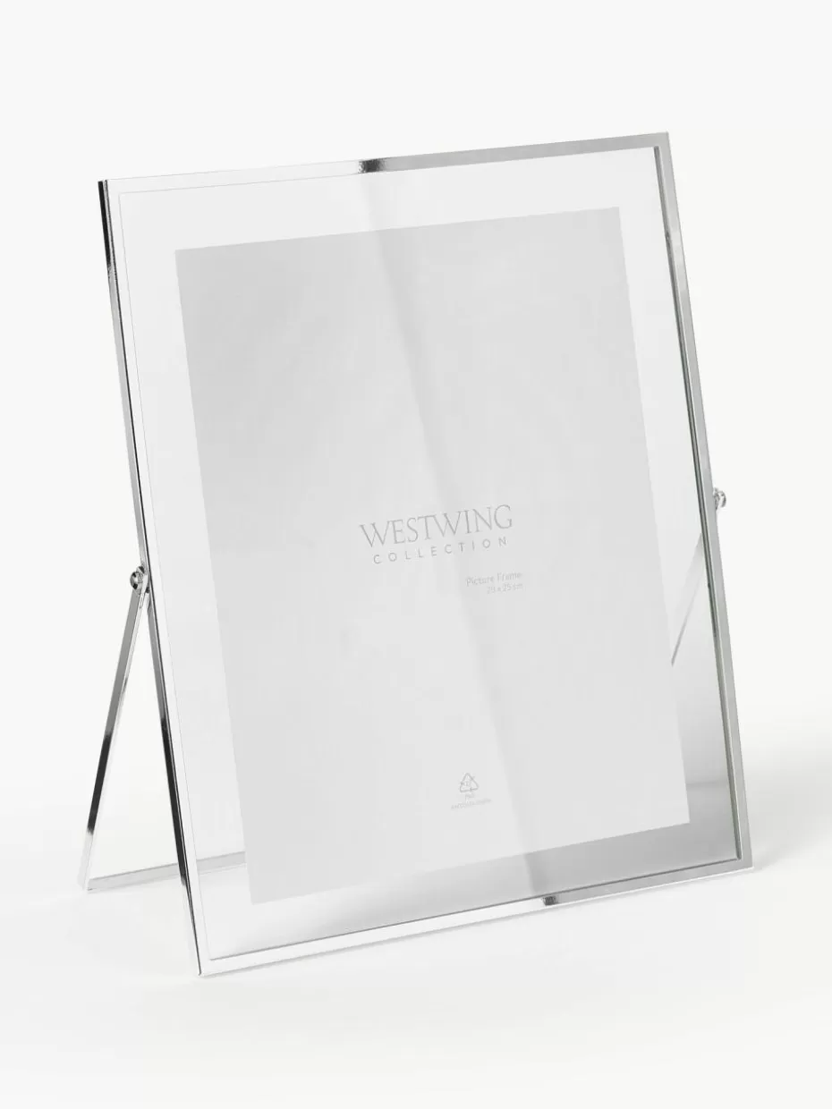 Festliche Eleganz | Bilderrahmen-Westwing Collection Bilderrahmen Kleio, in verschiedenen Größen Silberfarben