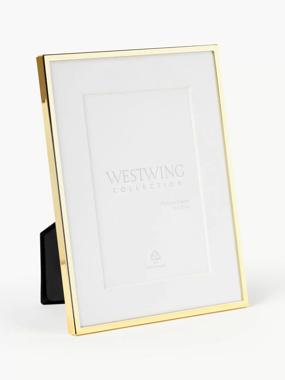 Festliche Eleganz | Family Holidays-Westwing Collection Bilderrahmen Memory, in verschiedenen Größen Goldfarben