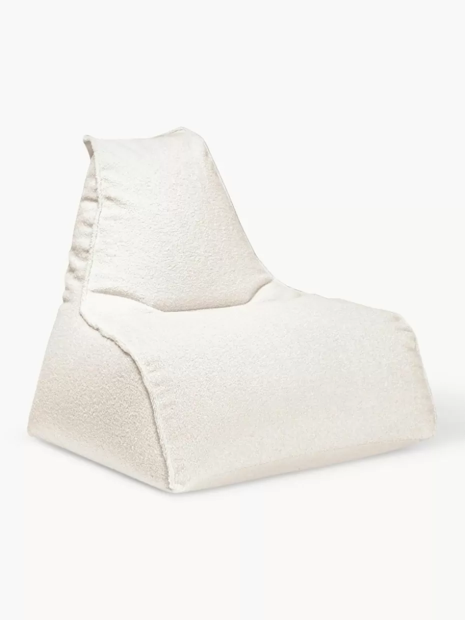 Sessel-Magma Bouclé-Sitzsack Woolly