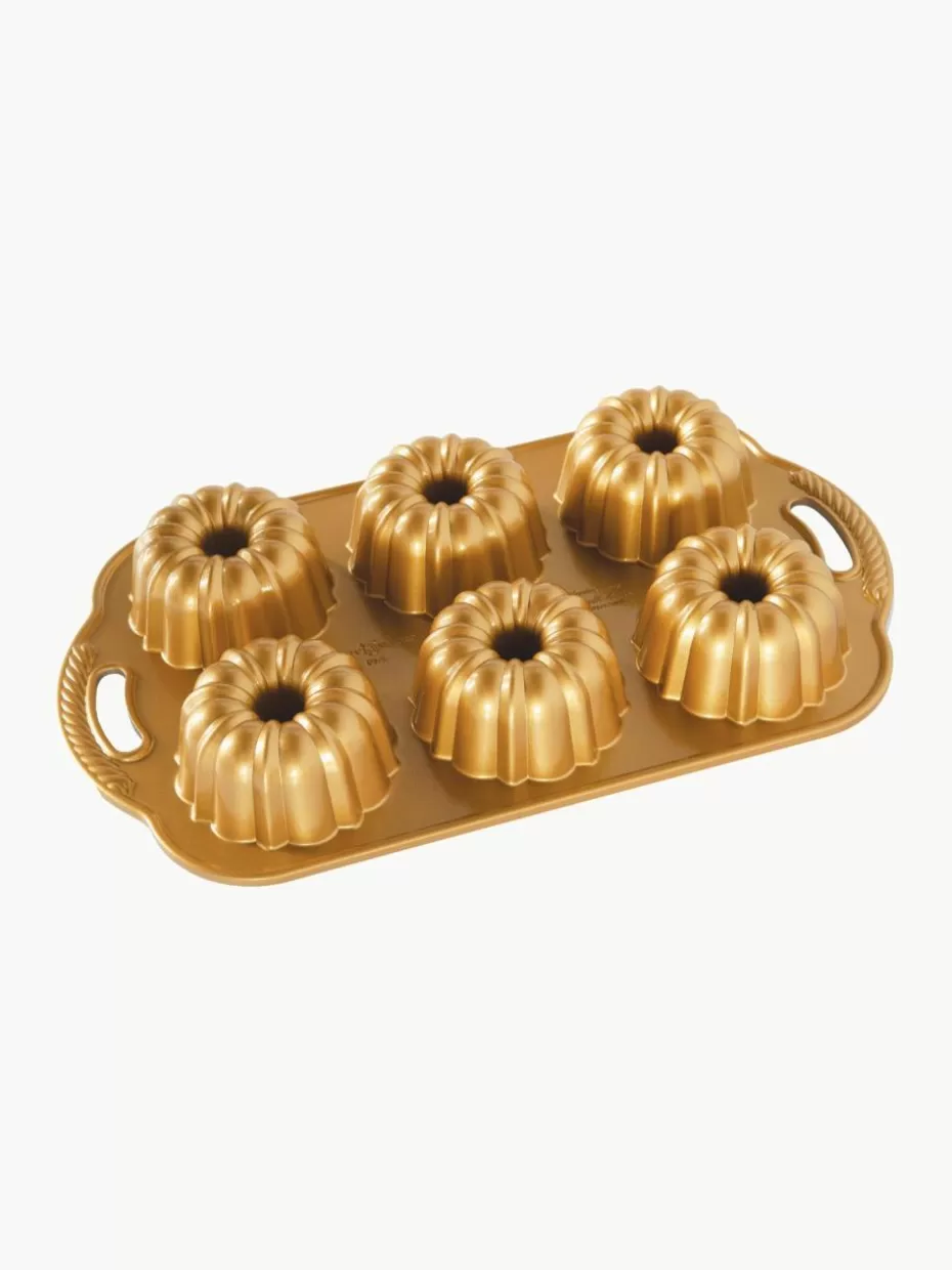 Weihnachtsbacken | Back- & Ofenformen-Nordic Ware Bundtlette-Form Anniversary mit Antihaftbeschichtung