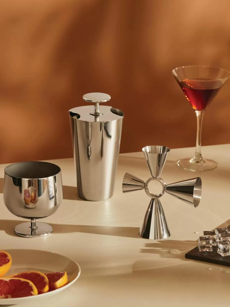 Küchenhelfer-Alessi Cocktail-Set Parisienne aus Edelstahl, 3er-Set