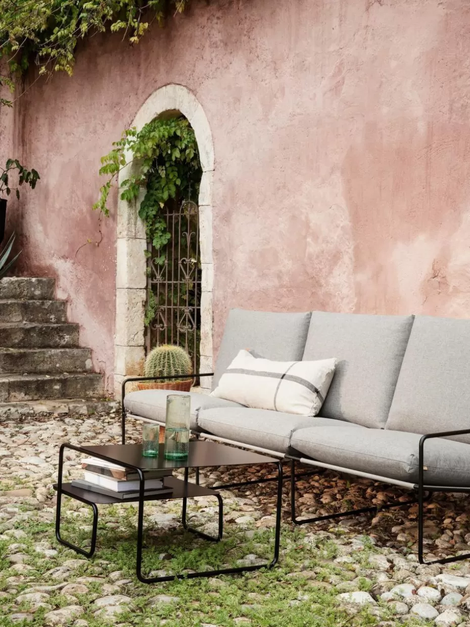 Couchtische-ferm LIVING Couchtisch Level mit zwei Ebenen Schwarz, matt