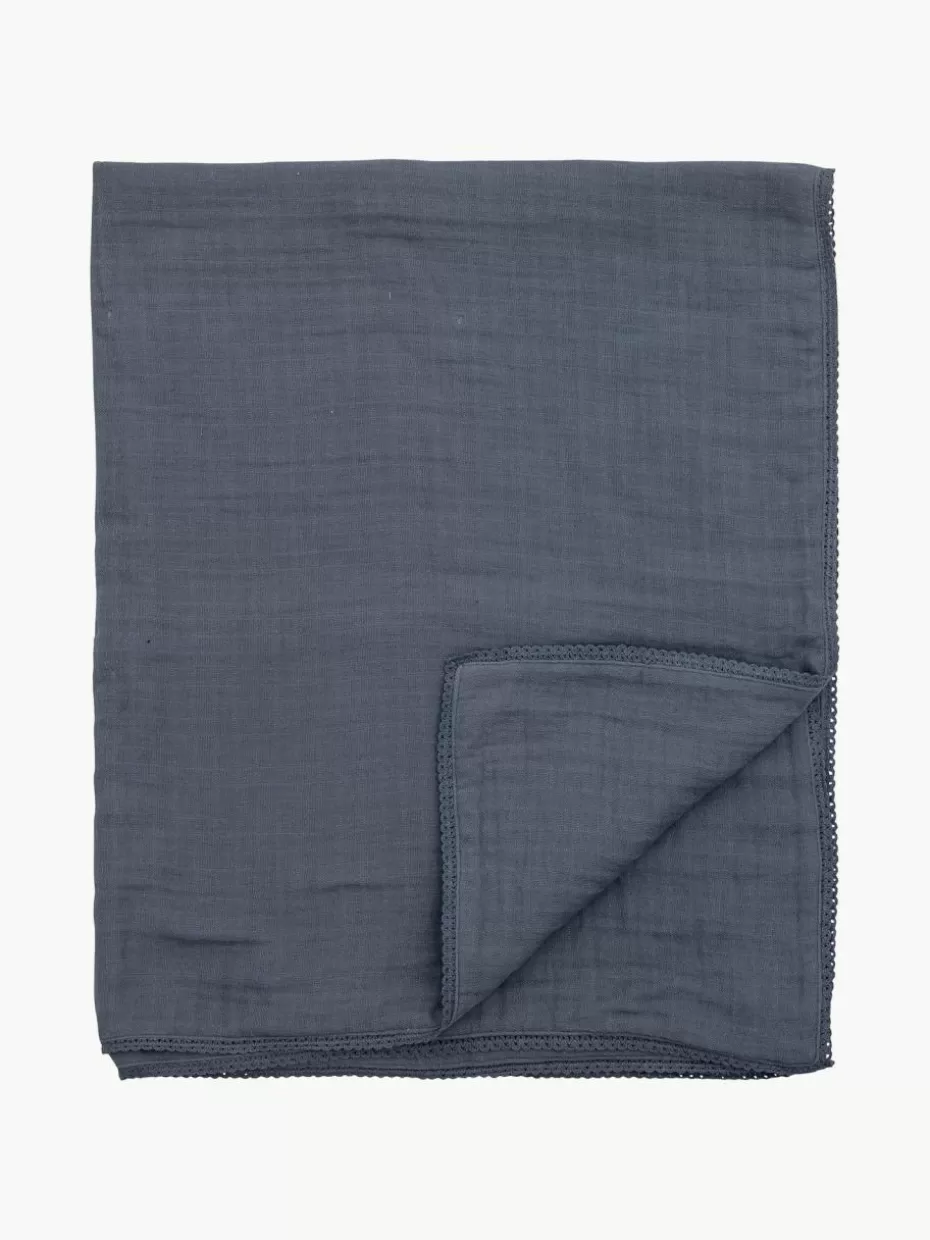 Kuschel- & Krabbeldecken-Bloomingville mini Decke Agnes aus Baumwolle