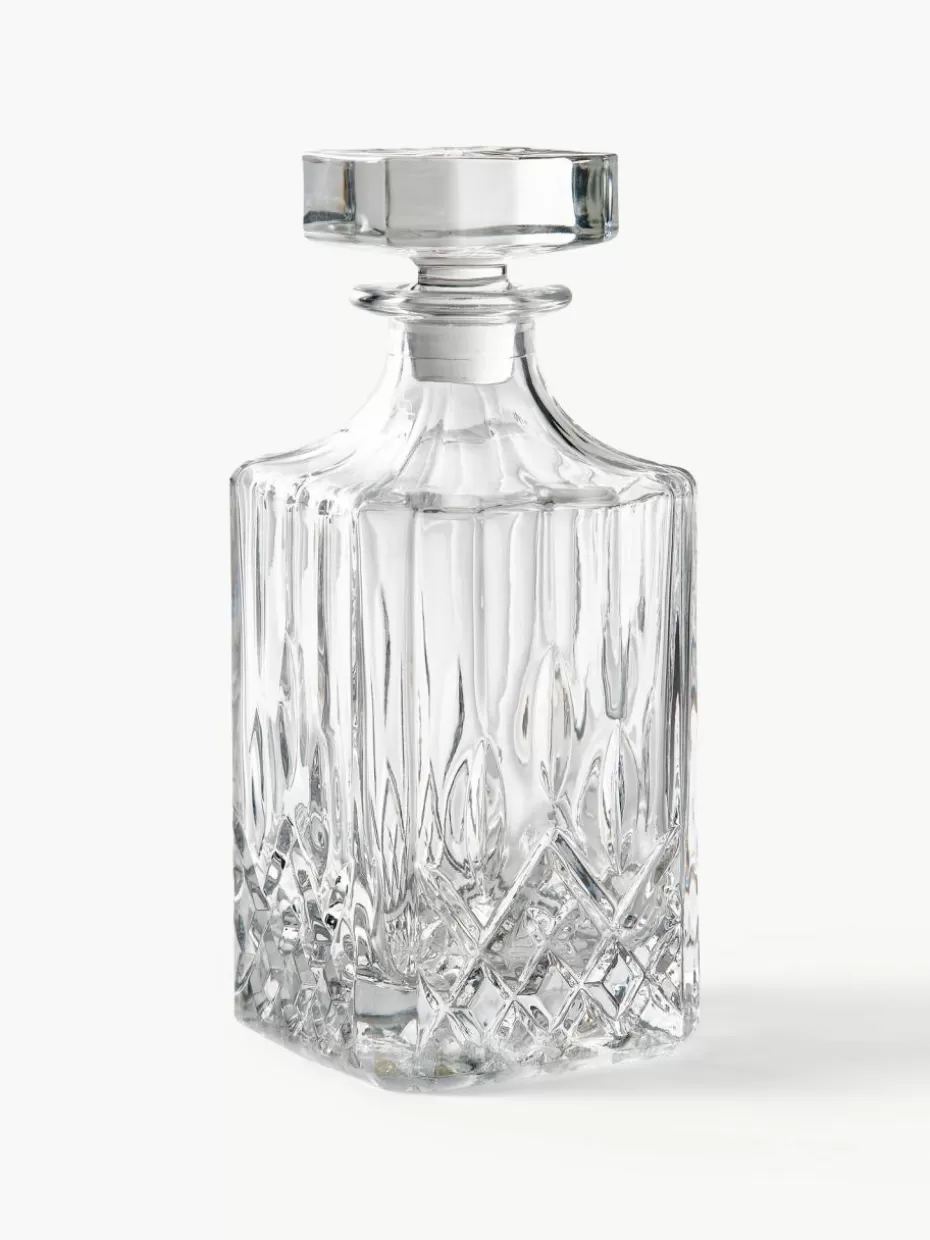 Kannen & Karaffen-Westwing Collection Dekanter George mit Kristallrelief, 700 ml
