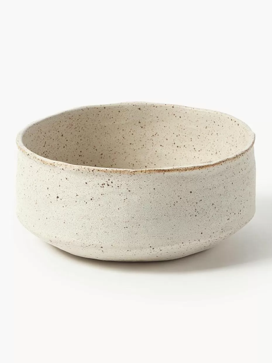 Dekoschalen-Westwing Collection Deko-Schale Kamo mit rauer Oberfläche, H 13 cm