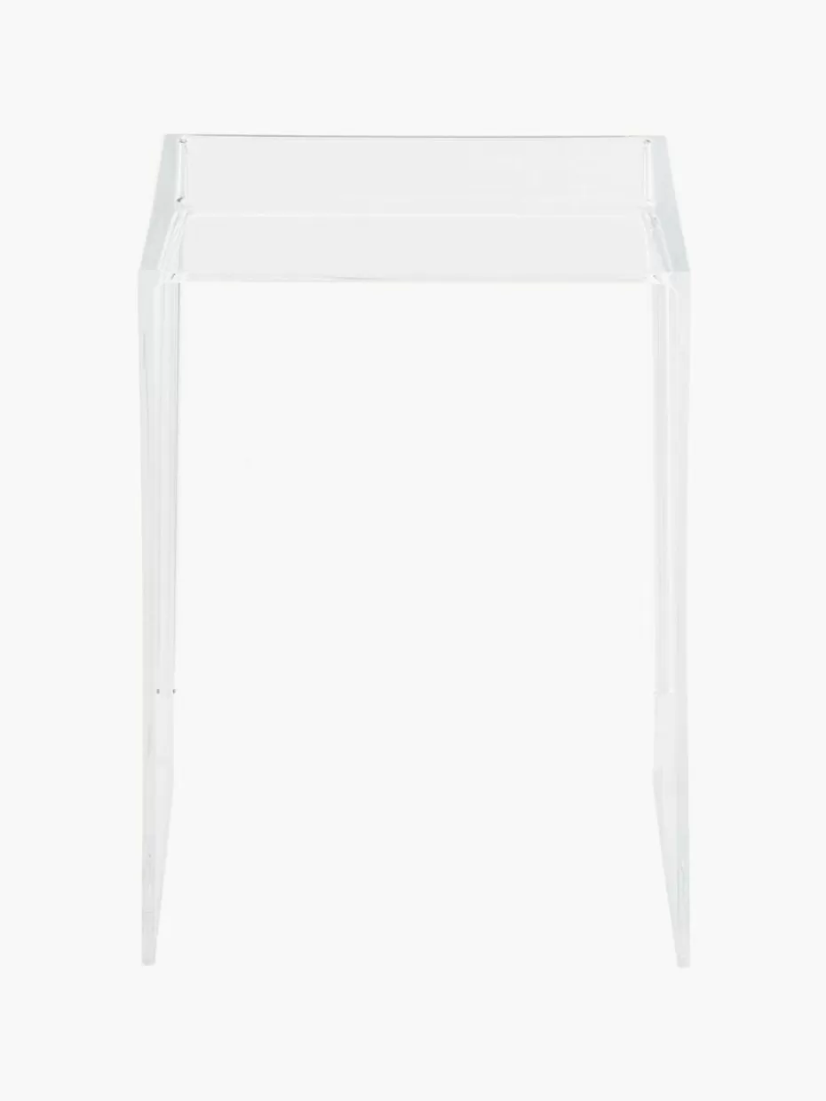 Hocker | Beistelltische-Kartell Design Beistelltisch Max-Beam Transparent